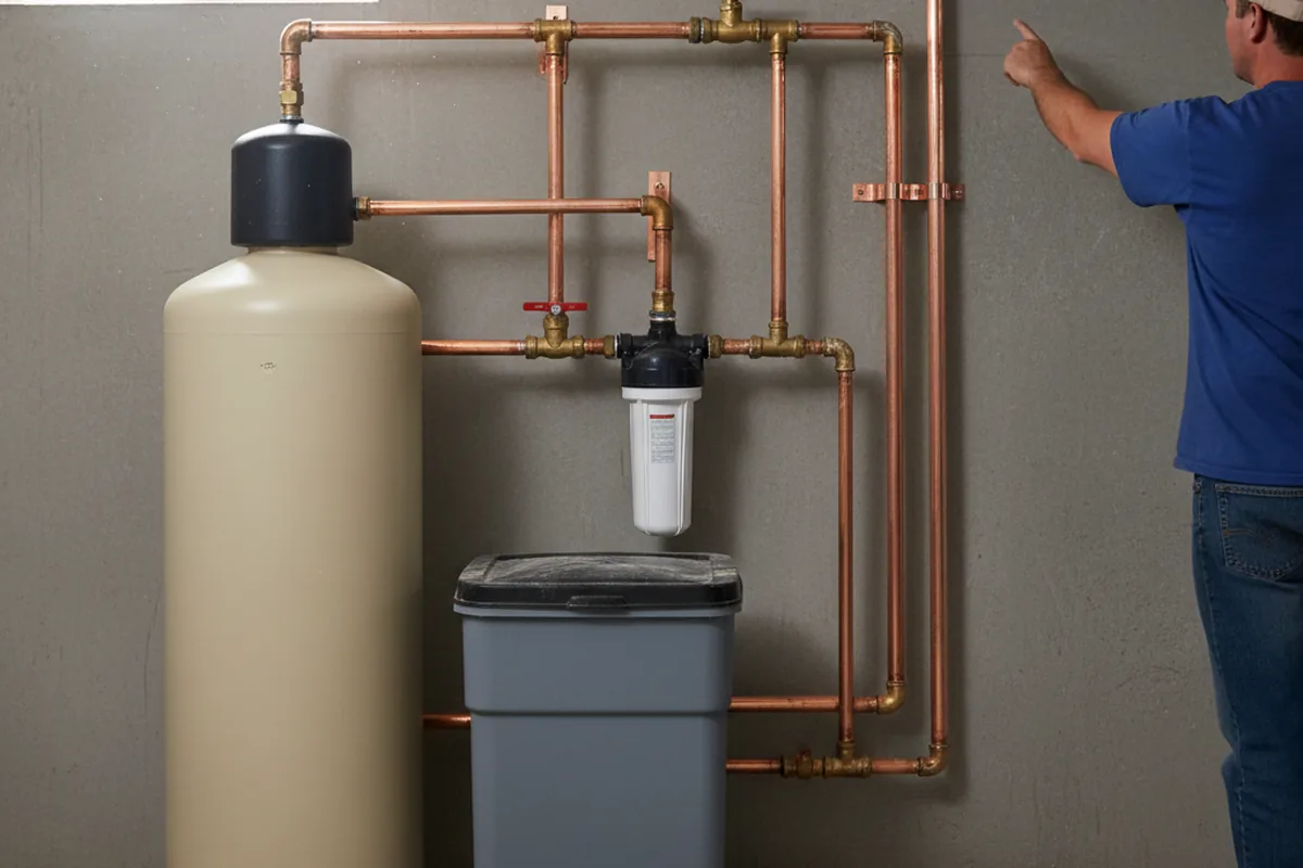 Whole-house water treatment system installed in Mendota